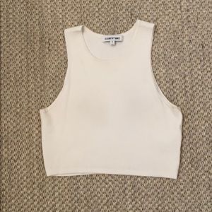 Elizabeth and James knit crop top